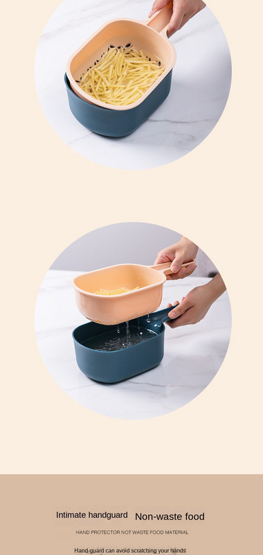 Daugiafunkcis daržovių pjaustytuvas Bulvių smulkintuvas Buitiniai virtuvės reikmenys Smulkintuvas Agurkų griežinėliai virtuvės prietaisai