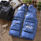 Sportinė vaikiška liemenė su kišenėmis berniukams