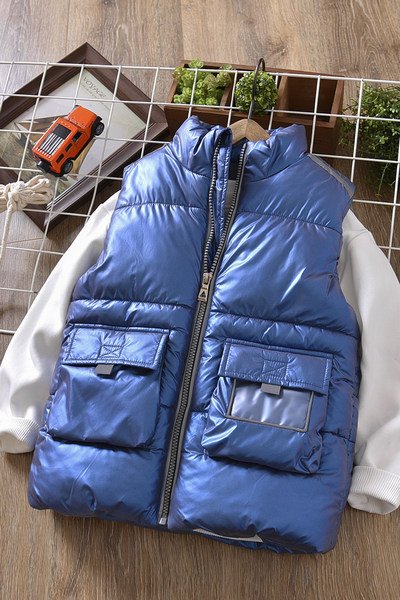 Sportinė vaikiška liemenė su kišenėmis berniukams