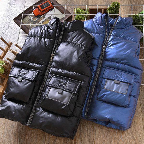 Sportinė vaikiška liemenė su kišenėmis berniukams