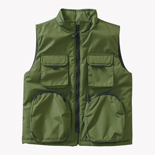 Madinga berniukiška liemenė su užtrauktuku ir kišene