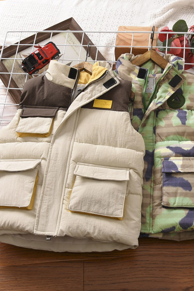 Vesta casual pentru copii cu buzunar