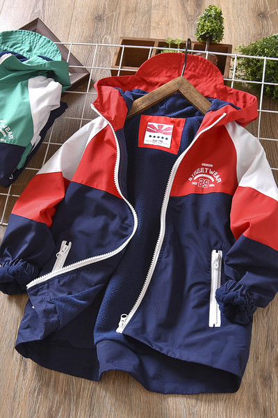 Novi model dječje casual jakne sa kapuljačom u dvije boje