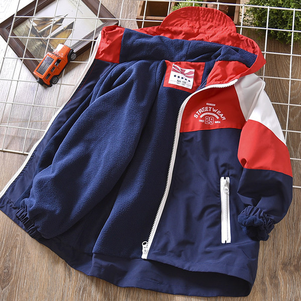 Novi model dječje casual jakne sa kapuljačom u dvije boje