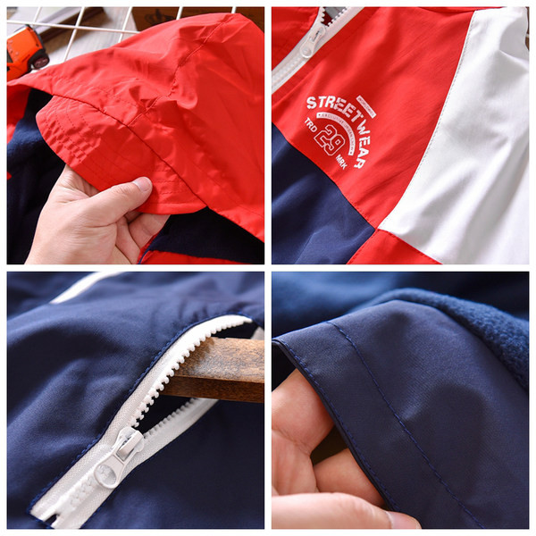 Novi model dječje casual jakne sa kapuljačom u dvije boje