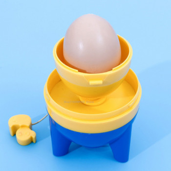 Εγχειρίδιο αναδευτήρα κρόκου αυγού Mixing Golden Whisk Eggs Spin Mixer Stiring Maker Puller Cooking for Kids Αξεσουάρ κουζίνας Εργαλείο αυγών
