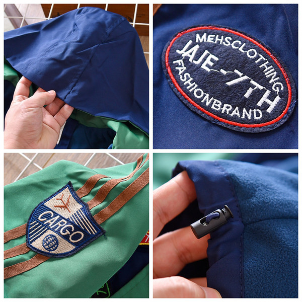 Jesenska jakna za dječake s vezom