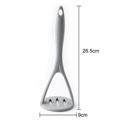 Szilikon burgonyanyomó széles törőlappal a sima burgonyapüréhez Gyümölcs-zöldség Eszközök Rizzasztóprés aprító