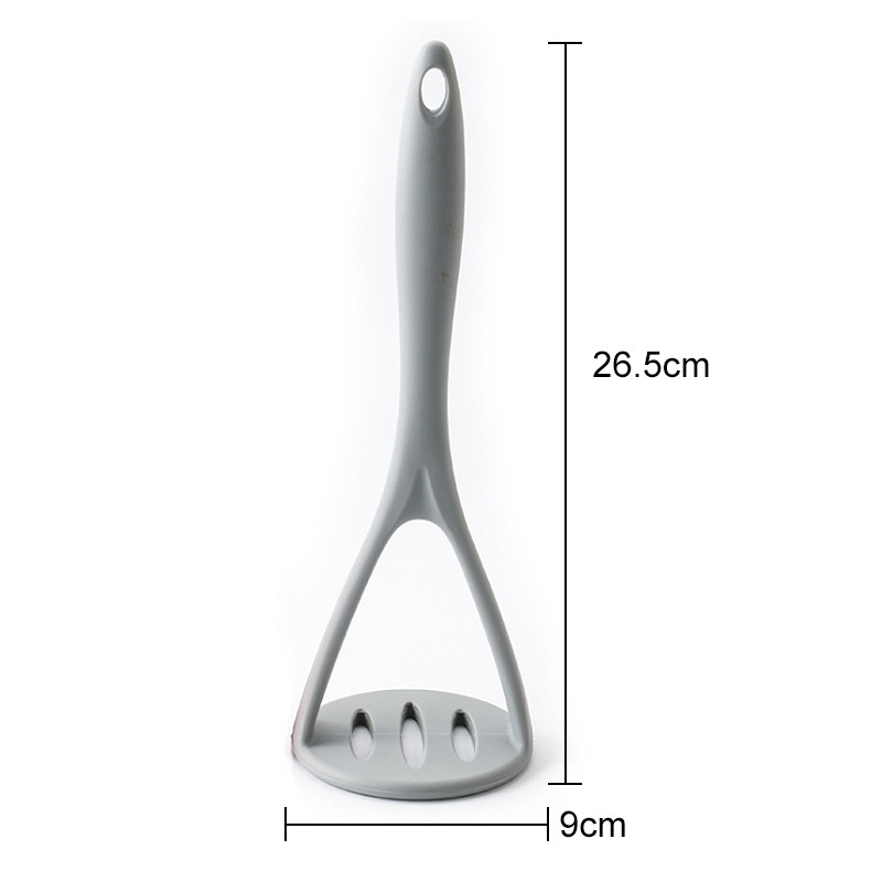 Szilikon burgonyanyomó széles törőlappal a sima burgonyapüréhez Gyümölcs-zöldség Eszközök Rizzasztóprés aprító