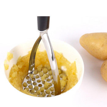 Από ανοξείδωτο χάλυβα Potato Masher Rice Puree Juice Maker Potato Pusher Crush Maker Εργαλείο μαγειρέματος Gadget Αξεσουάρ κουζίνας