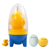 Aparat manual de fabricare a ouălor de aur Egg Spinner Shaker Mixer de alb și gălbenușuri pentru ouă fierte tari Spinner de ouă pentru ouă fierte tari alb și