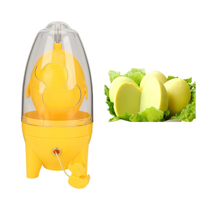 Aparat manual de fabricare a ouălor de aur Egg Spinner Shaker Mixer de alb și gălbenușuri pentru ouă fierte tari Spinner de ouă pentru ouă fierte tari alb și