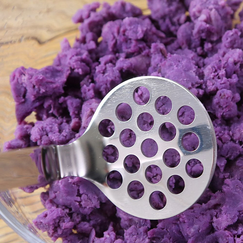 Presuotų bulvių grūstuvas tyrės sulčių aparatas Bulvių purvo stūmiklis bulvių grūstuvas Vaisių mašina Virtuvės priedai