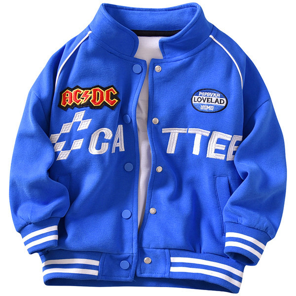 Ležérna detská bunda s nápisom