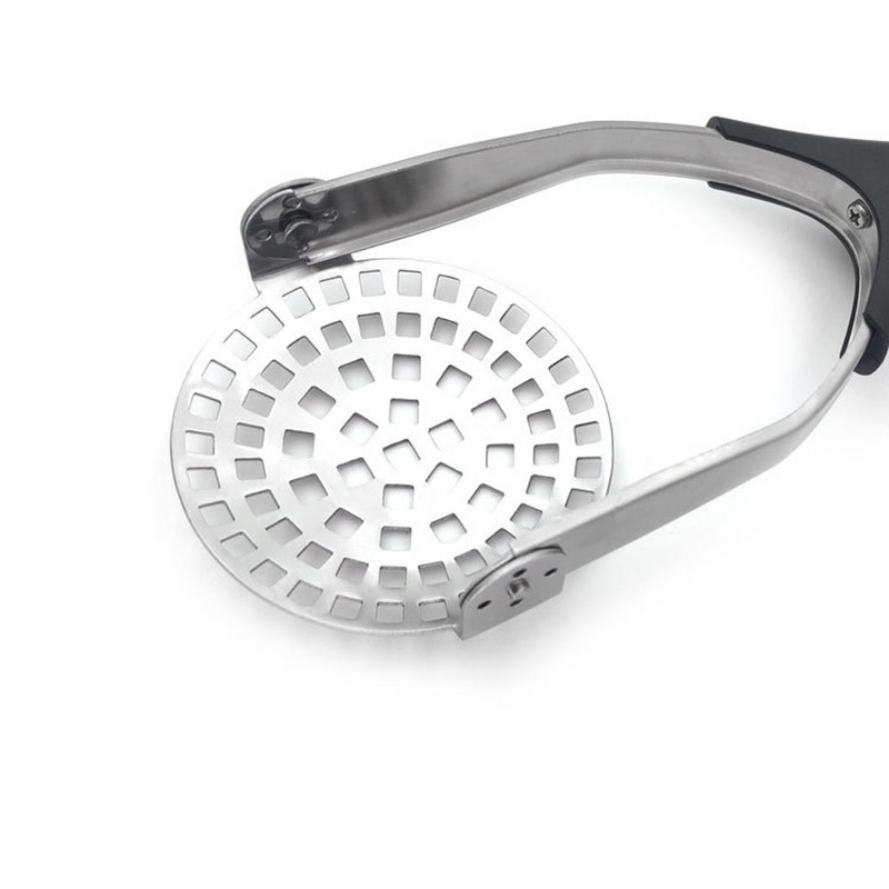 Gnječilica za krumpir od nehrđajućeg čelika Kuhinjski alat Drobilica krumpira za grah Povrće Voće Hrana za bebe Ručna preša za češnjak Sjeckalica