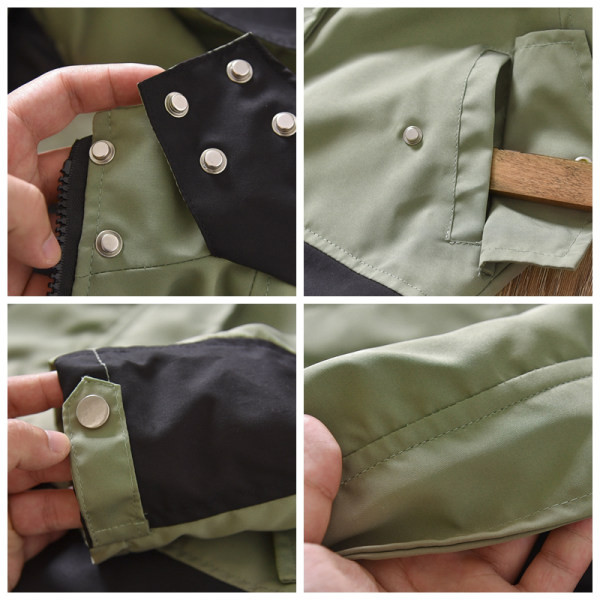 Spyruoklė berniukui su gobtuvu ir kaklaraiščiais