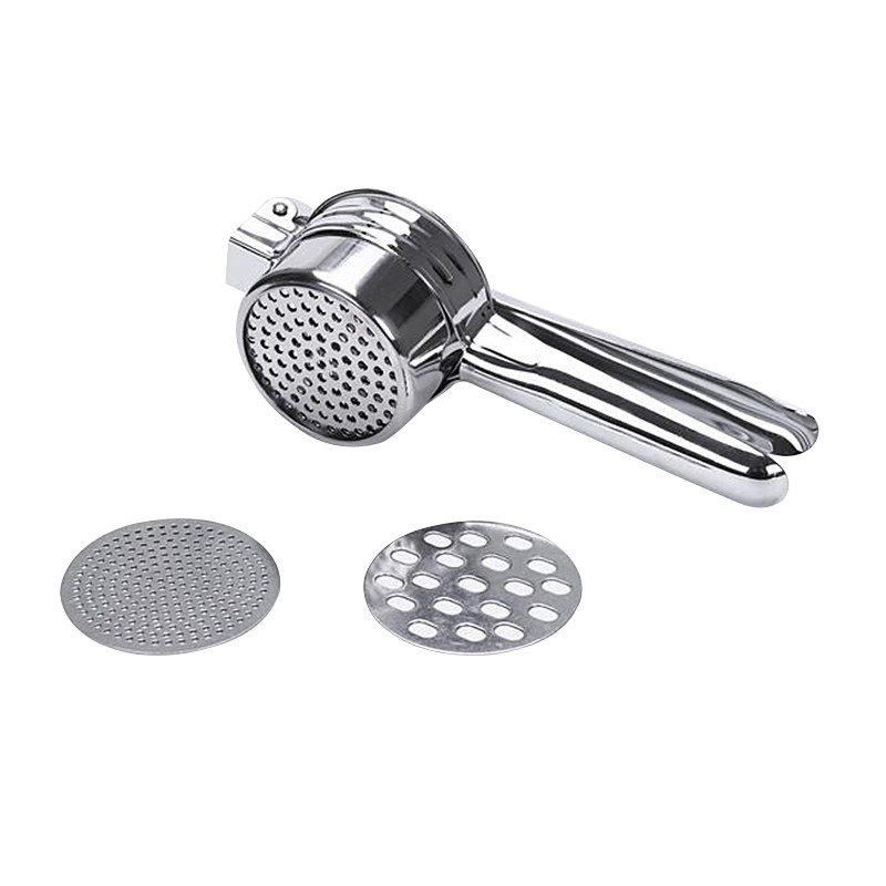 Nerūdijančio plieno bulvių spaudimo staklės rankinė sulčiaspaudė Spaudimas bulvių spaudimas Maistiniai bulvių grūstuvės ir sulčiaspaudės Virtuvės įrankiai Vaisių sulčiaspaudė