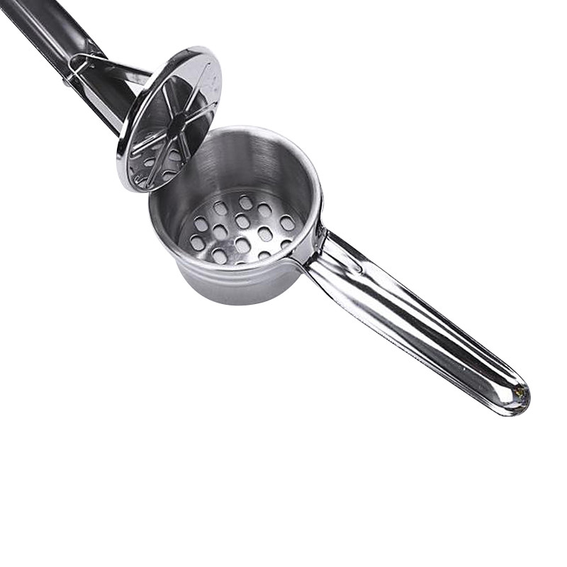 Nerūdijančio plieno bulvių spaudimo staklės rankinė sulčiaspaudė Spaudimas bulvių spaudimas Maistiniai bulvių grūstuvės ir sulčiaspaudės Virtuvės įrankiai Vaisių sulčiaspaudė