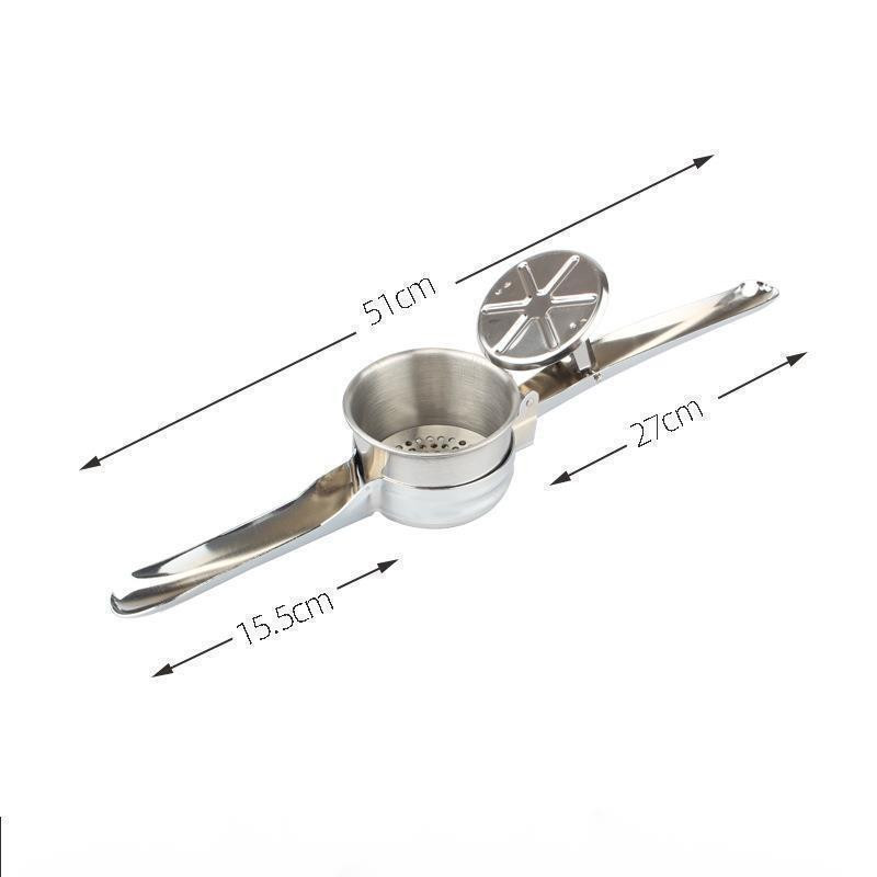 Super Stanless plieno rankomis spaudžiama sulčiaspaudė Česnakų spaudimo smulkintuvas imbiero spaudimo pjaustyklė trintuvas virtuvės prietaisai