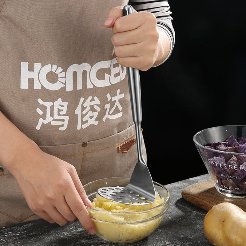 Vaisių grūstuvės 1 vnt Slėgio purvo nerūdijančio plieno su rankena Įvairios paskirties virtuvės įrankiai maistui bulvių koše