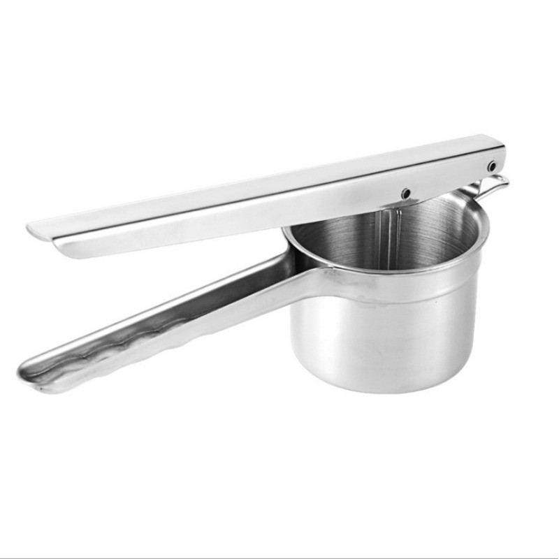 100%-ban rozsdamentes acél burgonyavágó és -törő burgonya gyümölcsökhöz Yams Squash bébiétel 3 cserélhető finomítótárcsával