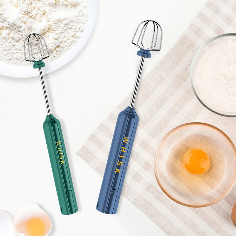 1PC Agitator electric Spumant de lapte Spumant Batător de ouă de mână USB Charger Bubble Maker Mixer pentru blender de cafea Cappuccino