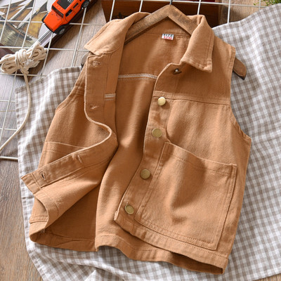 Új modell gyerekmellény zsebbel