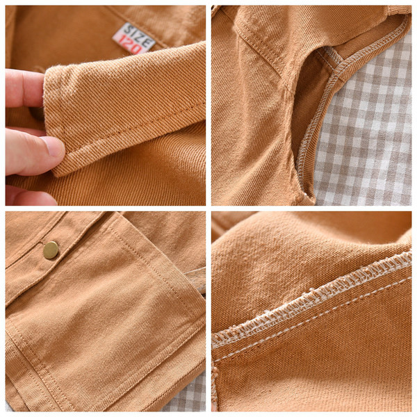 Új modell gyerekmellény zsebbel