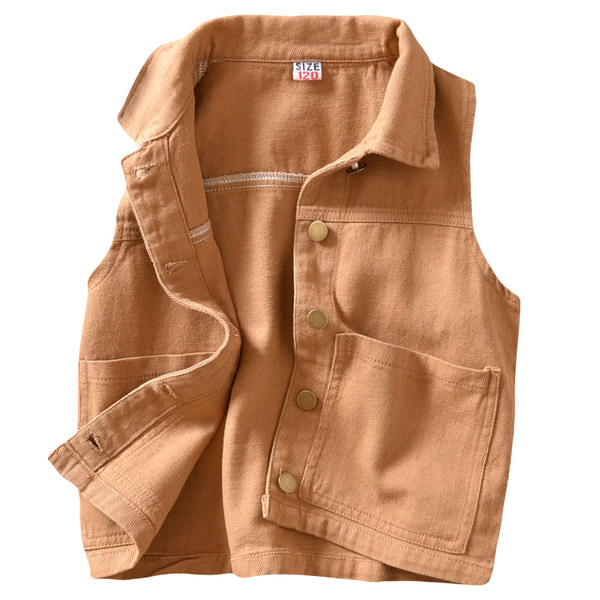 Új modell gyerekmellény zsebbel