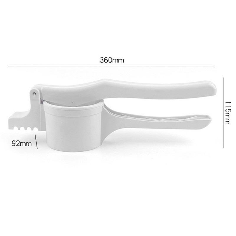 Mașină de măcinat pentru cartofi, manuală creativă, pentru mâncare, mașină de zdrobire pentru fructe, unelte de bucătărie multifuncționale, pentru fructe, pentru legume, pentru presă