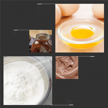 Миксер за разбиване на топки от неръждаема стомана Устойчива на ръжда бъркалка за яйца Ръчна бъркалка за яйца Кухненски инструменти за смесване Домакински инструменти за яйца