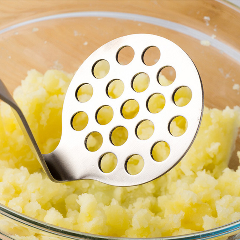 Gadget de bucătărie Mașină de zdrobire de cartofi Presă Instrument de gătit Masina de zdrobire pentru alimente Mașină de zdrobire ușor de curățat Instrument de bucătărie pentru cartofi Fasole de avocado
