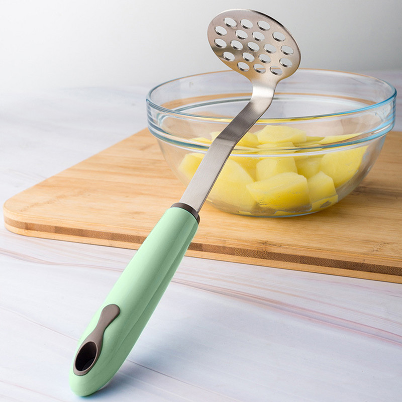 Gadget de bucătărie Mașină de zdrobire de cartofi Presă Instrument de gătit Masina de zdrobire pentru alimente Mașină de zdrobire ușor de curățat Instrument de bucătărie pentru cartofi Fasole de avocado