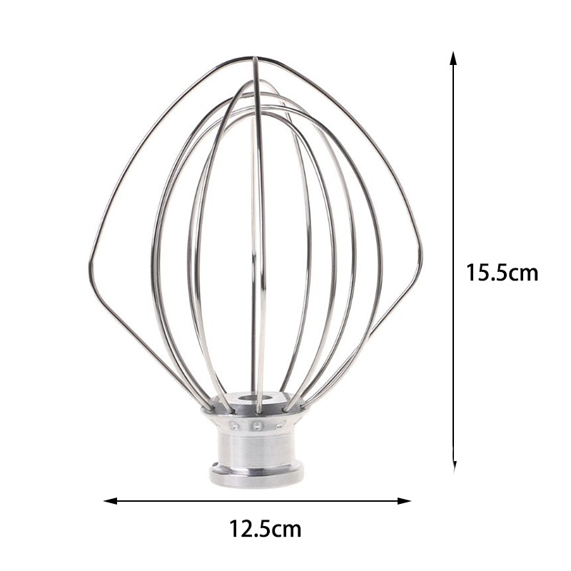 Accesoriu baterie electrică pentru bici din sârmă din oțel inoxidabil pentru Kitchenaid K45WW 4.5QT Potrivit pentru accesorii de bucătărie K45WW