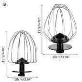 Baterie electrică de bucătărie, cu 6 fire, din oțel inoxidabil, pentru albușuri de ou. Înlocuiți capul Compatibil cu Biolomix BM-1902 BM-785 5L