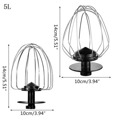 6-žična pjenjača za bjelanjke od nehrđajućeg čelika Kuhinjski električni samostojeći mikser Zamjena glave kompatibilan s Biolomix BM-1902 BM-785 5L