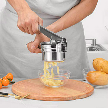 Εγχειρίδιο Potato Masher and Ricer Juicer Squeezer Press Μηχάνημα συμπληρώματος παιδικής τροφής Πολυλειτουργικά εργαλεία κουζίνας CF-110