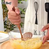 1 buc Concasor de cartofi din oțel inoxidabil piure neted de cartofi, fructe, legume, instrument de presare, instrument de bucătărie