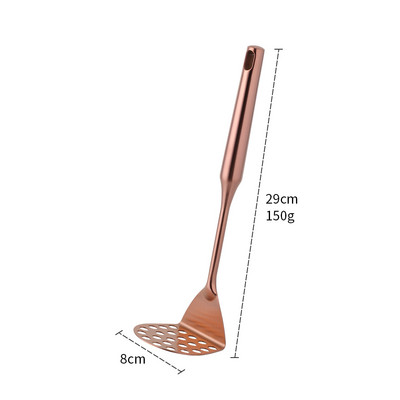 1 buc Concasor de cartofi din oțel inoxidabil piure neted de cartofi, fructe, legume, instrument de presare, instrument de bucătărie
