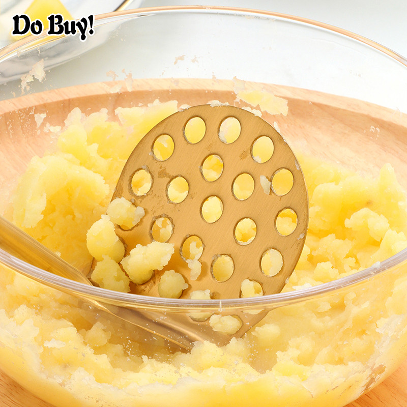 1 buc Concasor de cartofi din oțel inoxidabil piure neted de cartofi, fructe, legume, instrument de presare, instrument de bucătărie