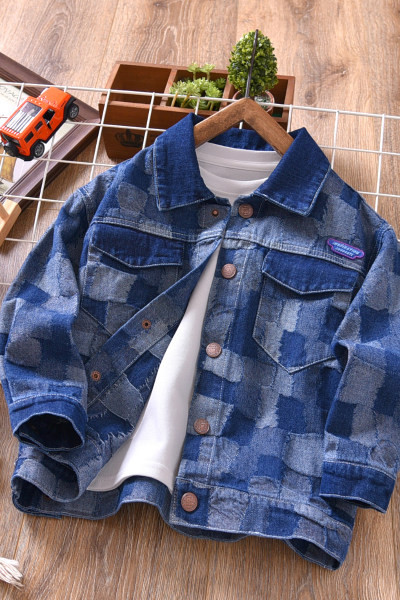 Moderna dječja jakna s džepovima za dječake