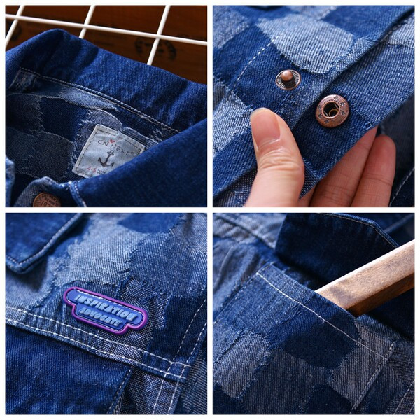 Moderna dječja jakna s džepovima za dječake