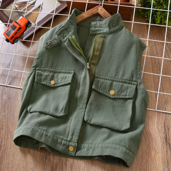 Novi model dječjeg prsluka sa džepovima za dječake