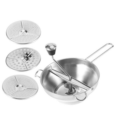 Daržovių įrankis Daugiafunkcis rankinis maisto maišytuvas nerūdijančio plieno salotų daržovių vaisių maišytuvas virtuvės reikmenims