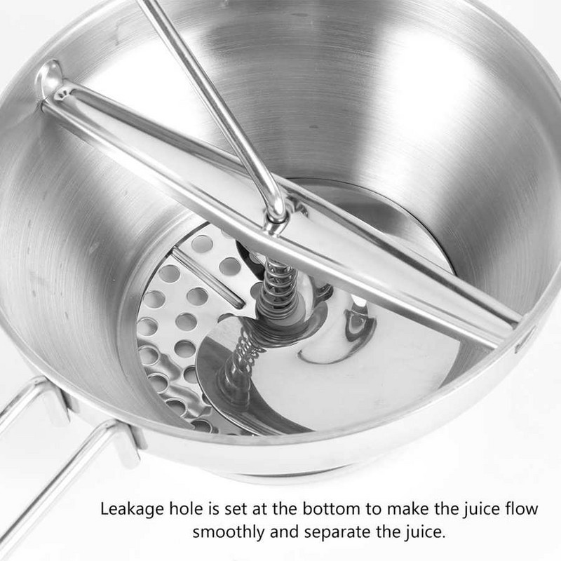 Daržovių įrankis Daugiafunkcis rankinis maisto maišytuvas nerūdijančio plieno salotų daržovių vaisių maišytuvas virtuvės reikmenims