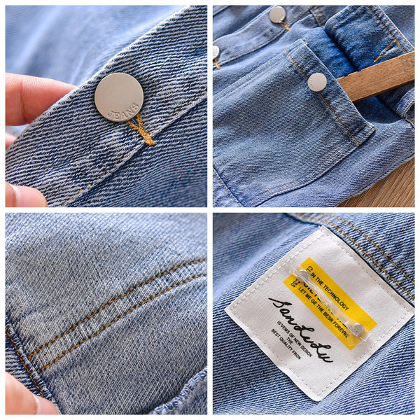 Laisvalaikio džinsinė liemenė berniukams