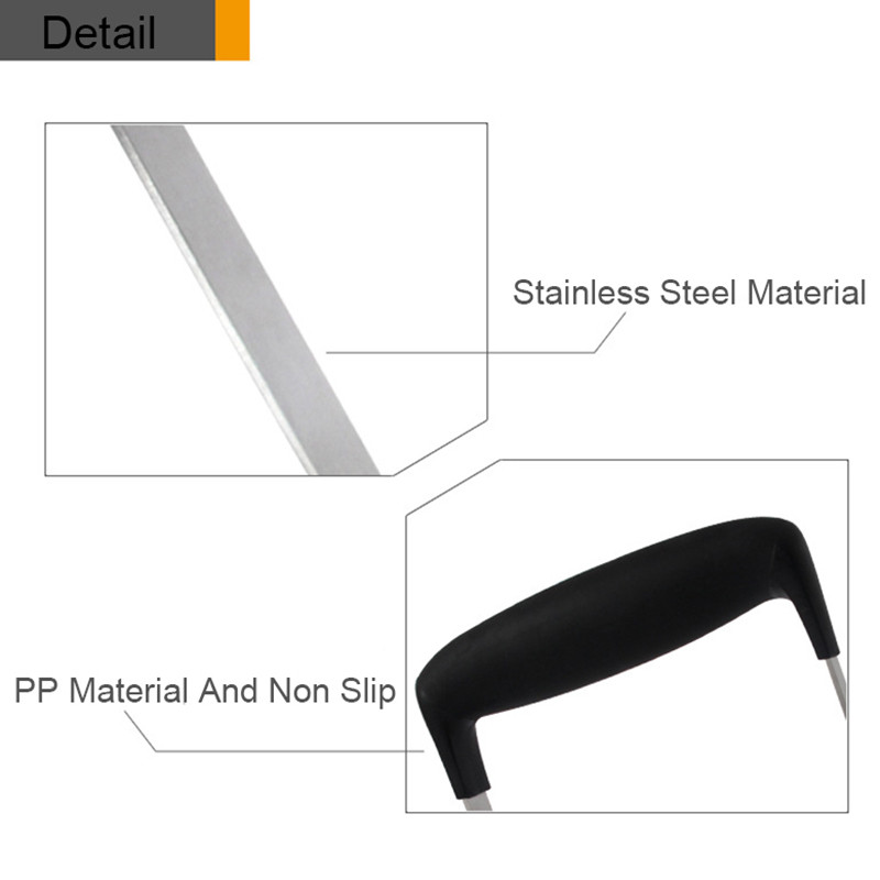 „QuickDone“ nerūdijančio plieno bulvių grūstuvė su neslystančia rankena, patvari preso trintuvas vaisiams daržovėms reikalingas virtuvės įrankis AKC6120