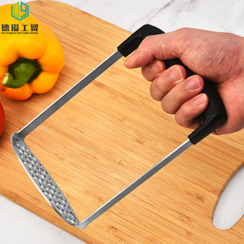 Nerūdijančio plieno virtuvės prietaisų priedai, bulvių košės, spaustų bulvių košės vaisių ir daržovių įrankiai