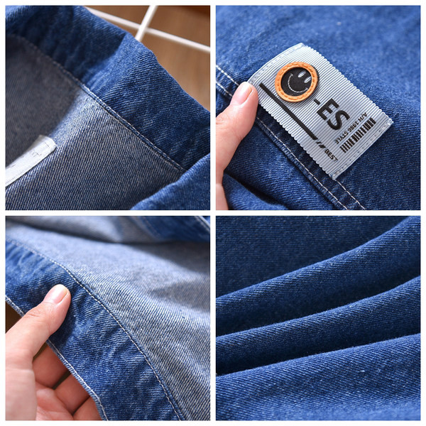 Dječja traper jakna s džepovima za dječake