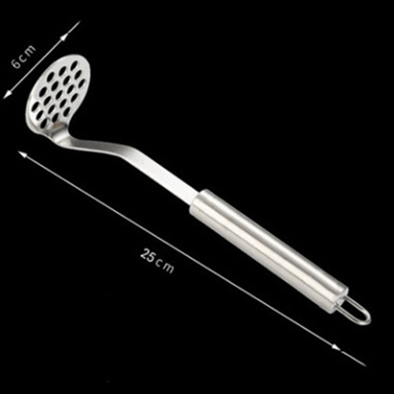 Mașină de zdrobire de cartofi din oțel inoxidabil, piure pentru piure de usturoi, pentru legume, fructe, instrument de presiune manuală, accesorii de bucătărie